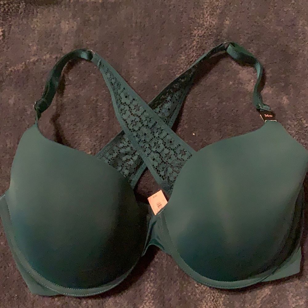NWT victoria secret forest green bra